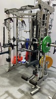 Power Rack, Appareil d'entraînement fonctionnel, Machine Smith, Machine Smith multifonctionnelle pour la maison et la salle de sport