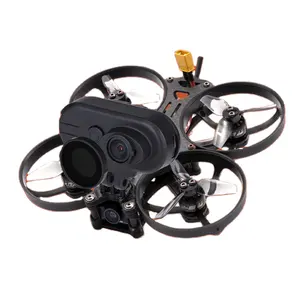 Hawkeye Drone balap FPV RC FPV, pesawat nirawak kuadkopor jempol 4K HD pemisah ruangan 5-23V FOV 170 derajat 12MP mendukung perekaman jarak jauh