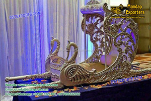 Latest Moroccan Style Bride Entry Palki Wedding Teak Wood Lightweight Bridal <b>Doli</b> Factory Sale USA - Product Image 5