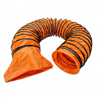 Ventes directes d'usine Conduit de ventilation flexible en spirale personnalisé Tuyau de ventilation étanche et résistant à la chaleur en PVC