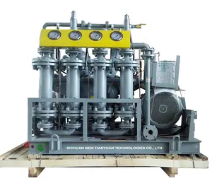 CO2 Gas Compressore portata 300Nm 3/h senza olio silenzioso alternativo del pistone compressore per uso Industriale