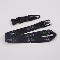 CH Wholesale Sublimation Printing Polyester Lanyards With Logo Custom Certification Keychain OEM ODM ECO Promotion Event Gifts