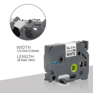 <span class=keywords><strong>Ruban</strong></span> d'impression noir sur blanc, garanti aux états-unis, pour imprimante, Compatible avec <span class=keywords><strong>Tze</strong></span> -<span class=keywords><strong>231</strong></span>, <span class=keywords><strong>231</strong></span> <span class=keywords><strong>tze</strong></span> <span class=keywords><strong>231</strong></span>, 12mm - Product Image 4