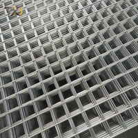 Grillage Soudé Galvanisé, Fil de Soudure 8mm en Acier Enduit PVC pour Clôture de Jardin et Clôture Agricole