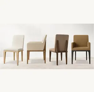 Sassanid OEM nuovo lancio snello Design Design Comfort sedia da pranzo Set in tessuto Prestone sedia da pranzo Set