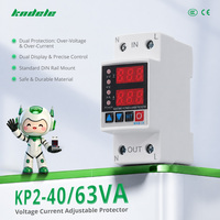 Protecteur de tension KP2-40VA 220V, dispositif de protection contre les surtensions, protecteur de tension et de courant réglable