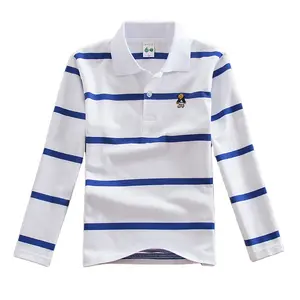 baby boys T shirts striped for boys tops casual long sleeve kids clothing cotton children's clothes wholesale