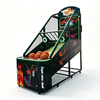 Machines de tir au panier de basket-ball de style arcade, électroniques, à monnayeur, personnalisables, pour 2 joueurs, en gros