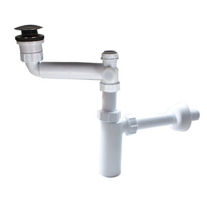 Sistema di Scarico per Lavabo WaiiHO 027 in Acciaio Inox 304 e PP per Uso in Cucina e Pavimento - Product Image 2