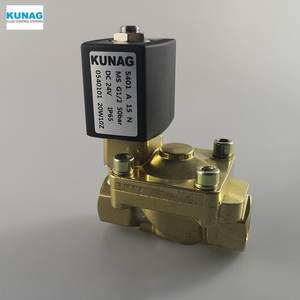 Vanne solénoïde en laiton bidirectionnelle DN15 Type 5401 Contrôle électrique haute température pour les fluides eau, gaz, huile OEM personnalisable - Product Image 3
