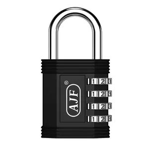 Ajf Combinatie Lock Hangslot Voor School & Gym Locker, Outdoor, 4 Cijfercombinatie Hangslot