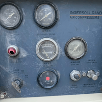 Compresseur d'air portable rotatif à vis diesel XP375 8,6 bars, type remorque mobile, équipement industriel pour forage de roche en carrière