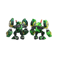 Figura de Anime de PVC de Alta Calidad, Juguete de Transformación de Robot 6 en 1, Diseño de Ingeniería, Estilo de Dibujos Animados en ABS y PVC, Tamaño/Color Personalizables