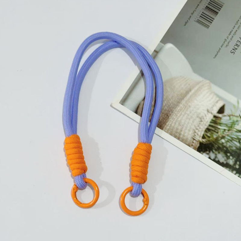Light Purple with Orange Knot
