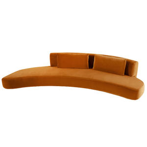 Stile nordico luce di lusso tre persone modello di Hotel completamente arredato <span class=keywords><strong>soggiorno</strong></span> da piccoli a grandi divani in tessuto spugnoso - Product Image 5