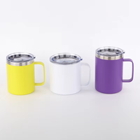 Mug isotherme en acier inoxydable de haute qualité - Tasse à café réutilisable à double paroi sans BPA pour la maison et le bureau (vente en gros)