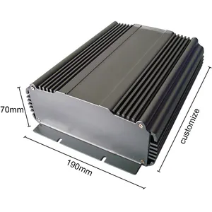 Extruded Aluminum Alloy Project Housing Split-body Electric Enclosure