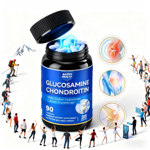 Capsules de <span class=keywords><strong>glucosamine</strong></span>, chondroïtine, MSM et curcuma OEM, complément articulaire pour adultes, améliore la densité osseuse, soulage le stress, 60 capsules - Product Image 3