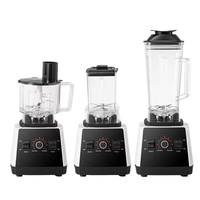 Cross-border blender huishoudelijke multifunctionele molen fruit- en groentesapcentrifuge voedselverwerker mixer sapmaker plastic 2L