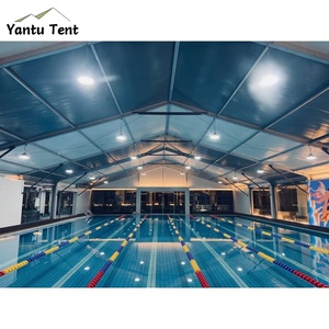 Carpa Deportiva para las Cuatro Estaciones, Novedad de 2025, Cubierta para <span class=keywords><strong>Cancha</strong></span> de Pádel, Estructura de Aluminio, PVC Impermeable/A Prueba de Viento, para Bodas y Fiestas - Product Image 5