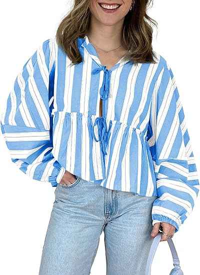 cute shirts that tie in the front