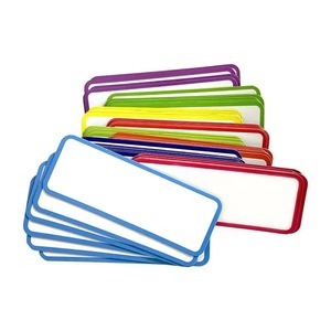 Etiqueta Magnética <span class=keywords><strong>Autoadhesiva</strong></span> de PET para Nombre, para Uso en Oficina y Hogar, Reutilizable, Borrable/Escribible, para Refrigerador, <span class=keywords><strong>Pizarra</strong></span> <span class=keywords><strong>Blanca</strong></span>/<span class=keywords><strong>Pizarra</strong></span> Negra - Product Image 5
