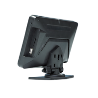 Caméra de recul AI Truck DVR Quad Split Monitor 360 View avec alarme BSD Kit de suivi humain automatique