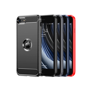 Coque de téléphone pour Apple iPhone 12 <span class=keywords><strong>13</strong></span> Mini 14 15 Plus 16 Pro Max 17 Air, coque arrière souple, robuste, protection contre les chocs, finition <span class=keywords><strong>carbone</strong></span> brossé - Product Image 1
