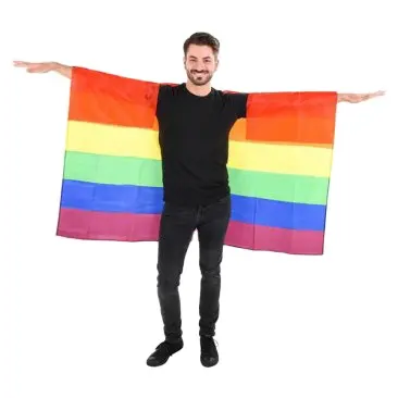 Bandeira do corpo do poliéster lgbt 3x5 pés personalizado