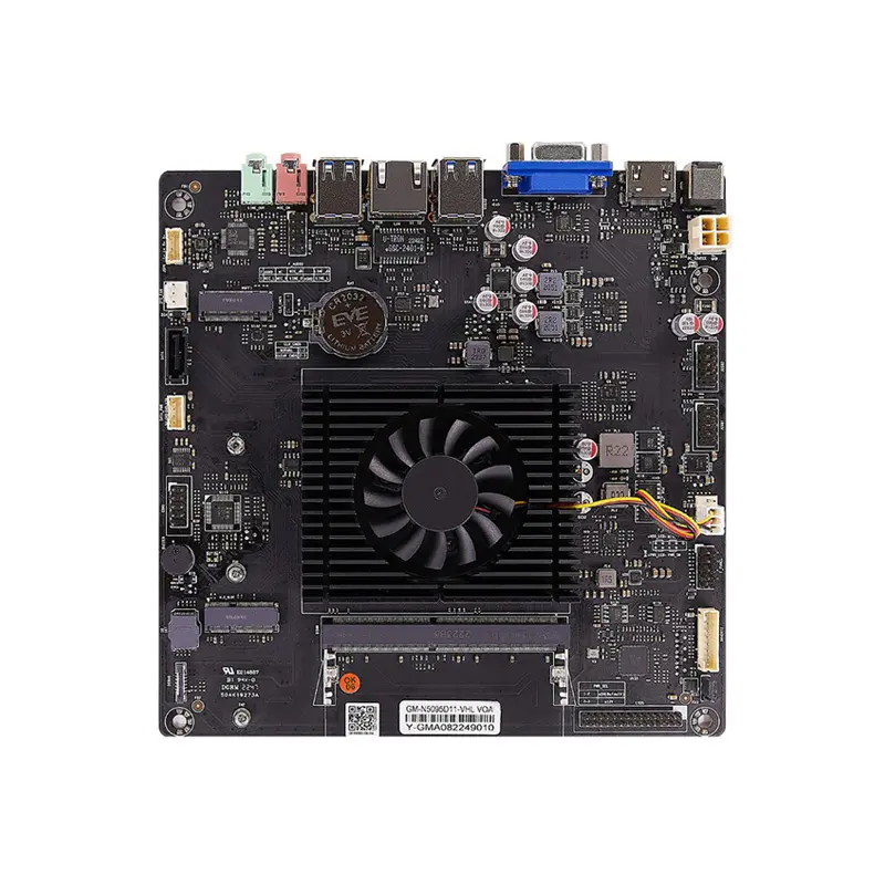 Mini ITX Intel Celeron Bộ vi xử lý n5095 1 * SO-DIMM DDR4 Tốc độ bộ nhớ 2933 MHz máy tính PC Bo mạch chủ với bộ vi xử lý