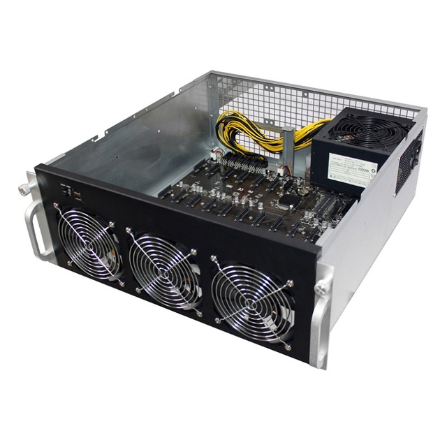 Factory Price Custom 32 GPU Server Chassis Graphics Motherboard ATX Power Supply 4U Server Case