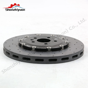 Disco de Freno de Cerámica de Carbono para Automóvil, para BMW, Audi, Mercedes Benz, Lamborghini, Nissan, Ferrari, Toyota Harrier, Tipo R, <span class=keywords><strong>Supra</strong></span>, <span class=keywords><strong>Maserati</strong></span> - Product Image 4