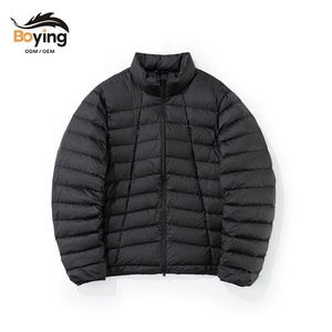 Veste décontractée pour <span class=keywords><strong>homme</strong></span> avec col montant - Manteau matelassé fin et léger, chaud et <span class=keywords><strong>court</strong></span>, idéal pour le printemps - Product Image 1