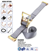 E-track Grey Wbbeing Color Ratchet Straps 2000KG Correa de amarre para transporte