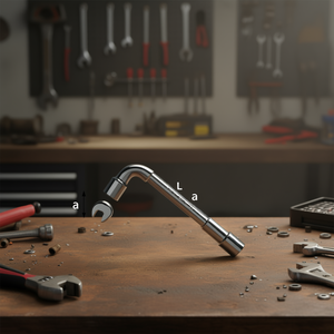 291 N Wrench <b>Extension</b> Bar L Length A Diameter <b>Socket</b> Tool - Product Image 3