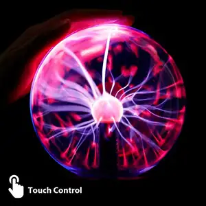 Wholesale Magic Gift USB Powered Plasma Lamp Sphere Globe Novel Plasma Glass Ball Plasma Light