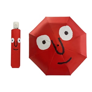 High Quality 3-Fold Pongee Windproof UV Resistant Advertising <b>Umbrella</b> Easy-Carry Fully-Automatic Business Gifts OEM ODM Design - Product Image 1