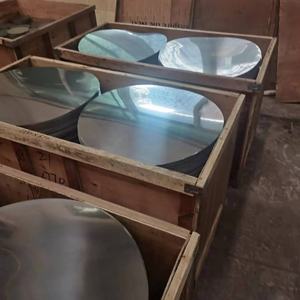 Fornecimento de fábrica SS 304 1050 430 Triply Círculo Placa redonda 201 Círculo de aço inoxidável para panelas - Product Image 4