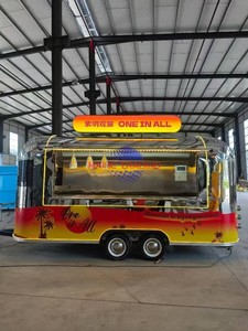 รถขายอาหารเคลื่อนที่ไฟฟ้าสไตล์วินเทจคุณภาพสูงสวยงาม พร้อมใบรับรอง CE - Product Image 6