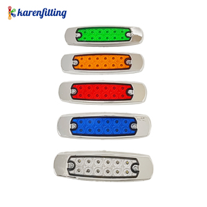 Feux de position latéraux universels pour camion, LED, 12V/24V, IP67, étanches, clignotants latéraux, feux de signalisation pour remorque, camping-car, fourgon - 001 - Product Image 4
