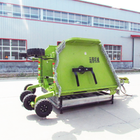 Coupe-herbe rotatif à ailes flexibles de 4,5 mètres avec boîte de vitesses, haute productivité, vente chaude de l'usine Yuntai