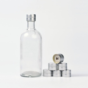 Custom Aluminum Plastic <strong>Cap</strong> 33*47mm 33*58mm Tamper Proof Guala Liquor Bottle <strong>Cap</strong> <strong>Vodka</strong> Bottle Closures - Product Image 4