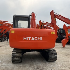 Mini-excavatrice d'occasion d'origine japonaise 6 tonnes Hitachi EX60, modèle ZX68U ZX60 ZX70, avec composants moteur essentiels inclus dans la vente - Product Image 2