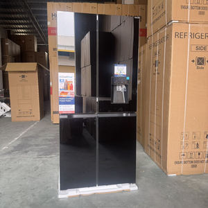 Réfrigérateur Huazos 610L de qualité, quatre portes, côte à côte, No Frost, économe en énergie, grande capacité, avec porte congélateur à fermeture automatique - Product Image 3
