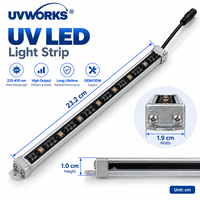 Bande LED UV UVWORKS SMD 3535 225NM 235NM 255NM 265NM 275NM 308NM 312NM 340NM 365NM UVC UVB UVA