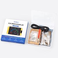 ELEGOO EL-EB-008 ESP-32 Layar Sentuh 2.8 Inci Pelindung Akrilik Kit Papan Demonstrasi Prototipe LCD Komputer Papan Tunggal
