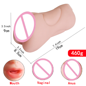 Manchon de masturbation masculine YAQU Design réaliste Matériau TPE Facile à nettoyer Chatte de poche - Product Image 6