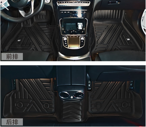 Tapetes <span class=keywords><strong>de</strong></span> Piso 3D TPE Jourm <span class=keywords><strong>para</strong></span> Mercedes-Benz Clase C W205 (2016-2020) RWD, Alfombrillas <span class=keywords><strong>para</strong></span> Auto Personalizadas, Impermeables, Antideslizantes, <span class=keywords><strong>para</strong></span> Todo Clima - Product Image 2