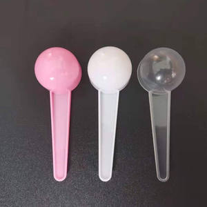 Cuchara medidora redonda de plástico, <span class=keywords><strong>10g</strong></span>, 20ml, 20cc, pp, buena calidad, cuchara para té y café - Product Image 6