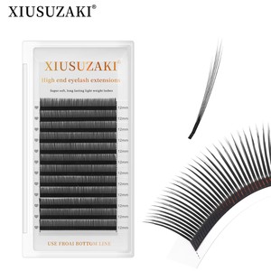 ขนตาปลอม XIUSUZAKI รุ่นพรีเมียม แบบเส้นต่อเส้น ทรง LC/LD  สำหรับต่อขนตาแบบวอลุ่ม  3D 5D 6D - Product Image 6